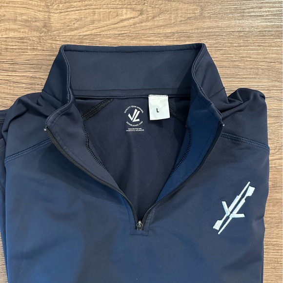 JL Racing - Performance Quarterzip - Blue - Large - Picture 2 of 5